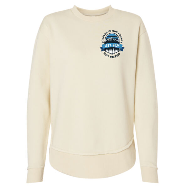 Women's Weekend Fleece Crewneck Sweatshirt - Printed Logo Thumbnail