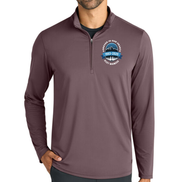 OGIO® Regain 1/4-Zip - Printed Logo Thumbnail