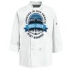 Eight Knot Button Chef Coat with Thermometer Pocket Thumbnail