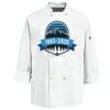 Eight Knot Button Chef Coat with Thermometer Pocket Thumbnail