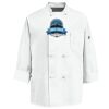 Eight Knot Button Chef Coat with Thermometer Pocket Thumbnail